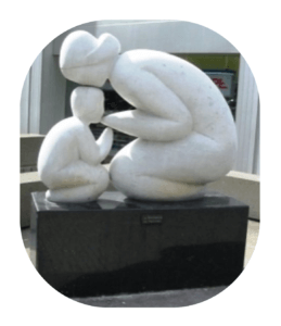 Sculpture La Tendresse de Paul Lancz