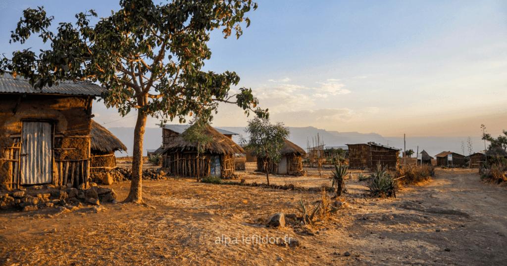 Un village en Éthiopie